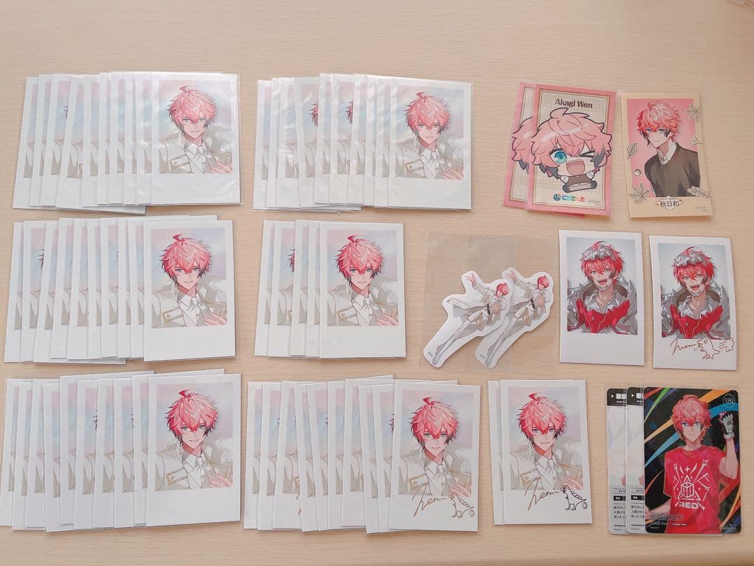 にじさんじ 赤城ウェン チェキ 6周年