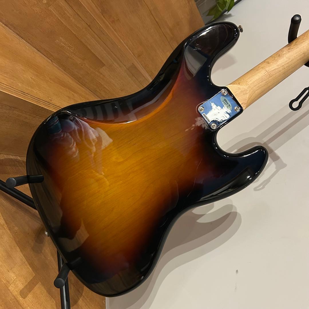 ジャズベースレフティー　リバースヘッド　3TS