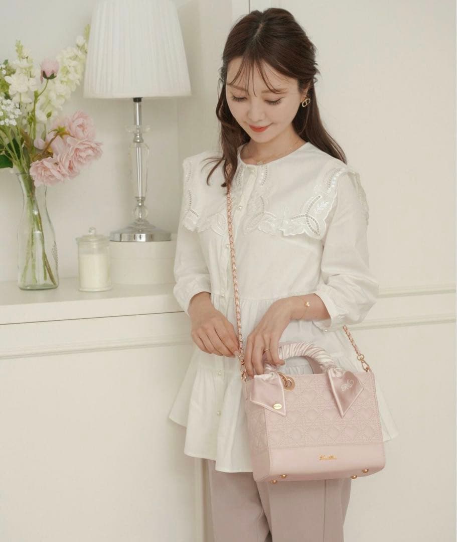 ハンドバッグ ＆ ツイリースカーフ le reve vaniller