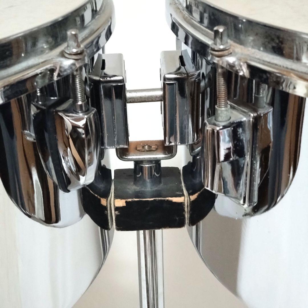 Pearl　パール　ティンバレス　13インチ 14インチ　スタンド付き　打楽器