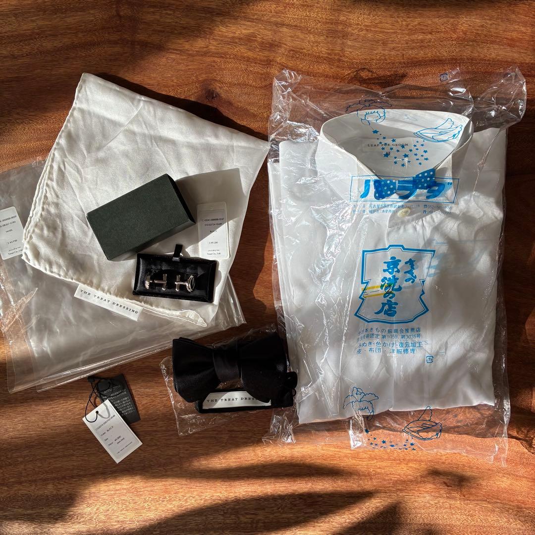 トリートドレッシング　新郎　フォーマル　4点セット