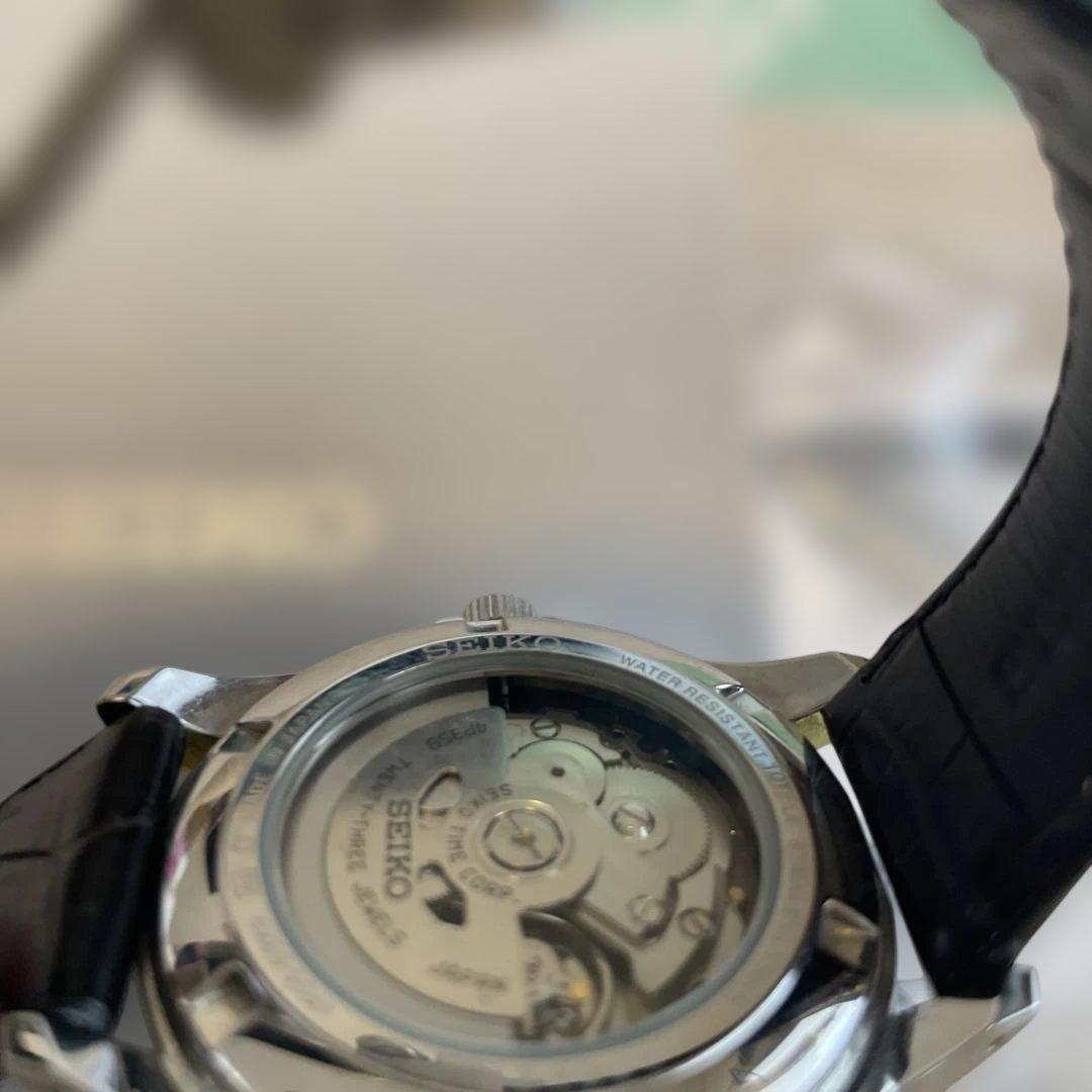 美品　SEIKO 自動巻き腕時計 SZSD012 10気圧防水