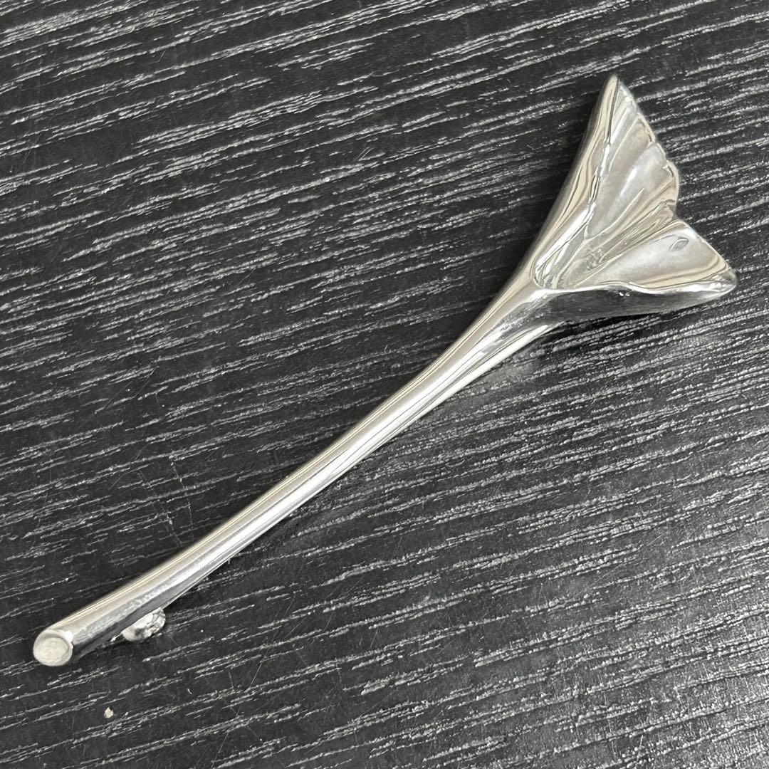 ティファニー　ブローチ　イチョウモチーフ　銀杏　ピンバッチ　シルバー925