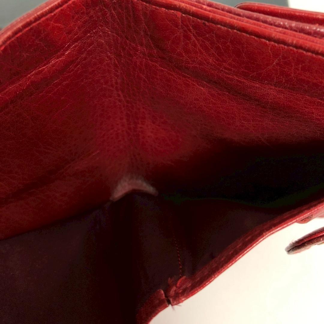 CHANEL シャネル ココマーク 財布 レッド レディース ブランド