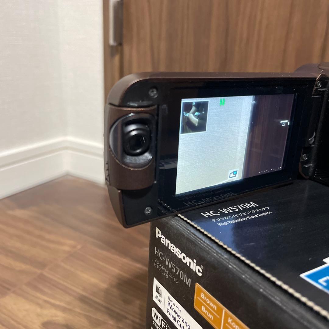 【送料無料】【美品】Panasonic HC-W570M Wi-Fi搭載