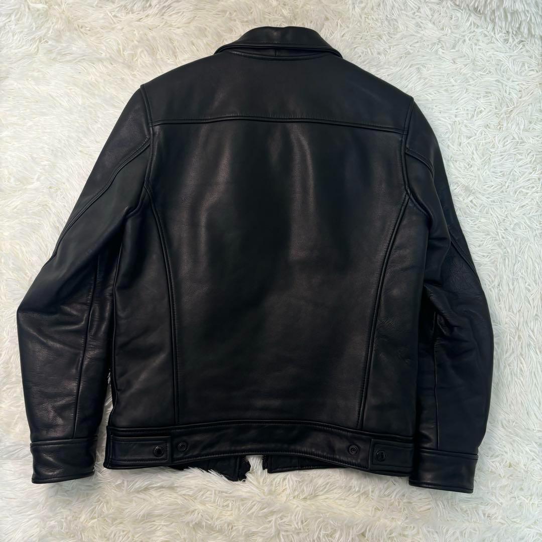 極美品✨クーティ レザー ライダース 本革　シングル ジップ　降谷　KJ