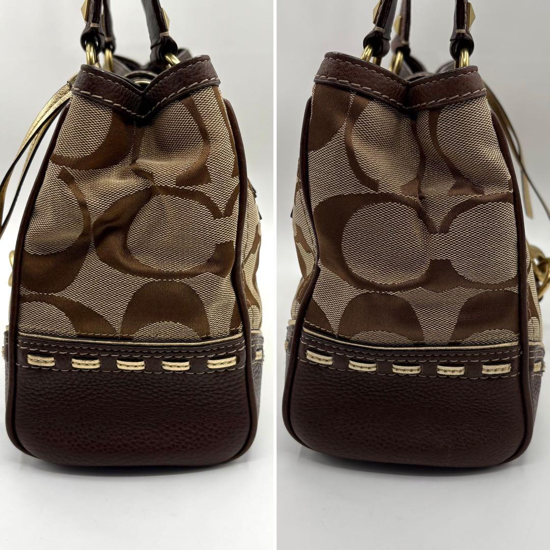 バッグ 00s Coach signature sholder bag Studs