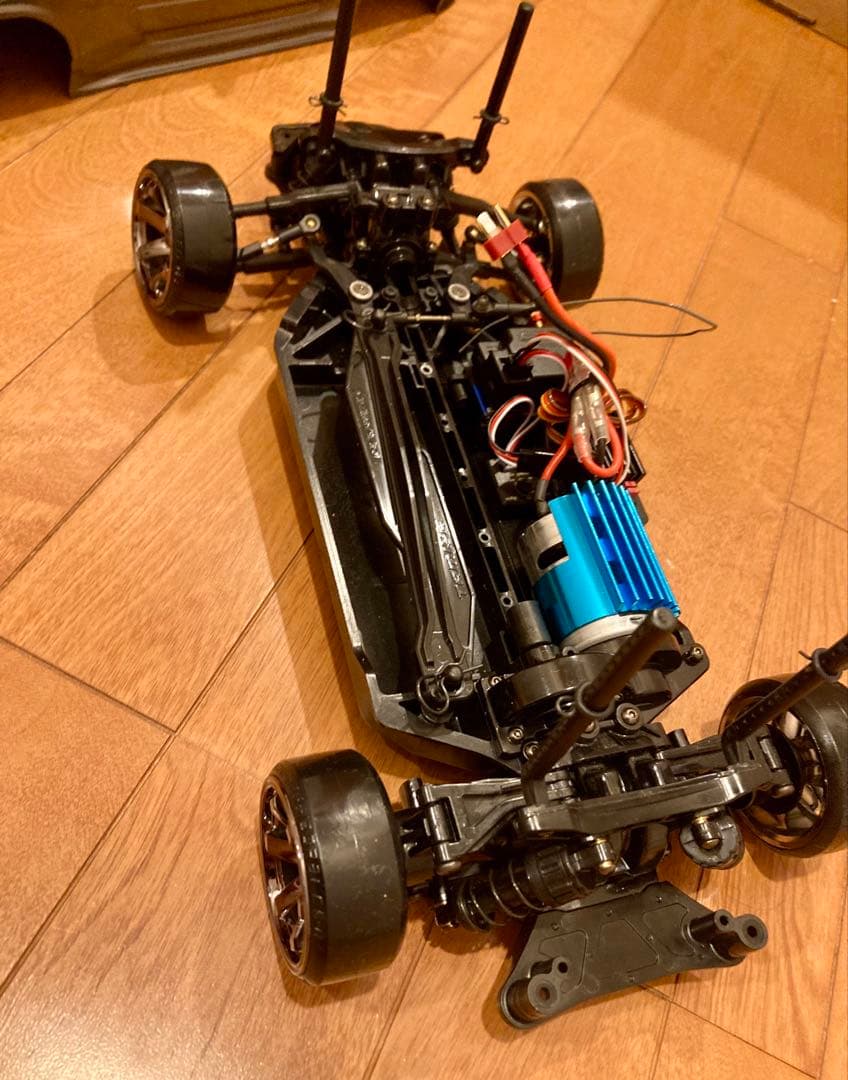 タミヤTT02二駆ドリフト mrcコンバ即ドリセット　ジャイロ付き