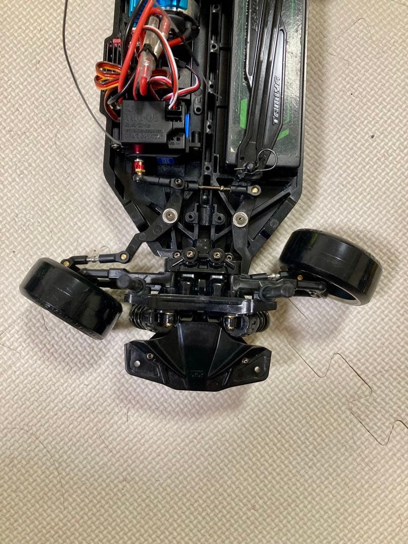 タミヤTT02二駆ドリフト mrcコンバ即ドリセット　ジャイロ付き