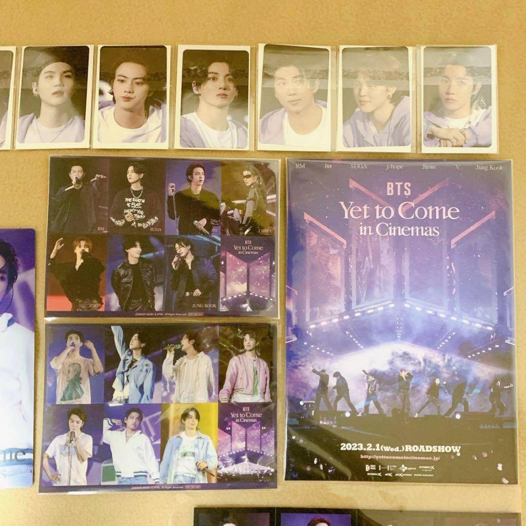 BTS 映画 yet to come 来場者特典 第1〜7弾　　　　コンプリート