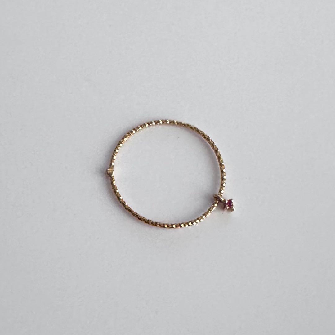 リトルエンブレム ゴールドリング 11号 K18