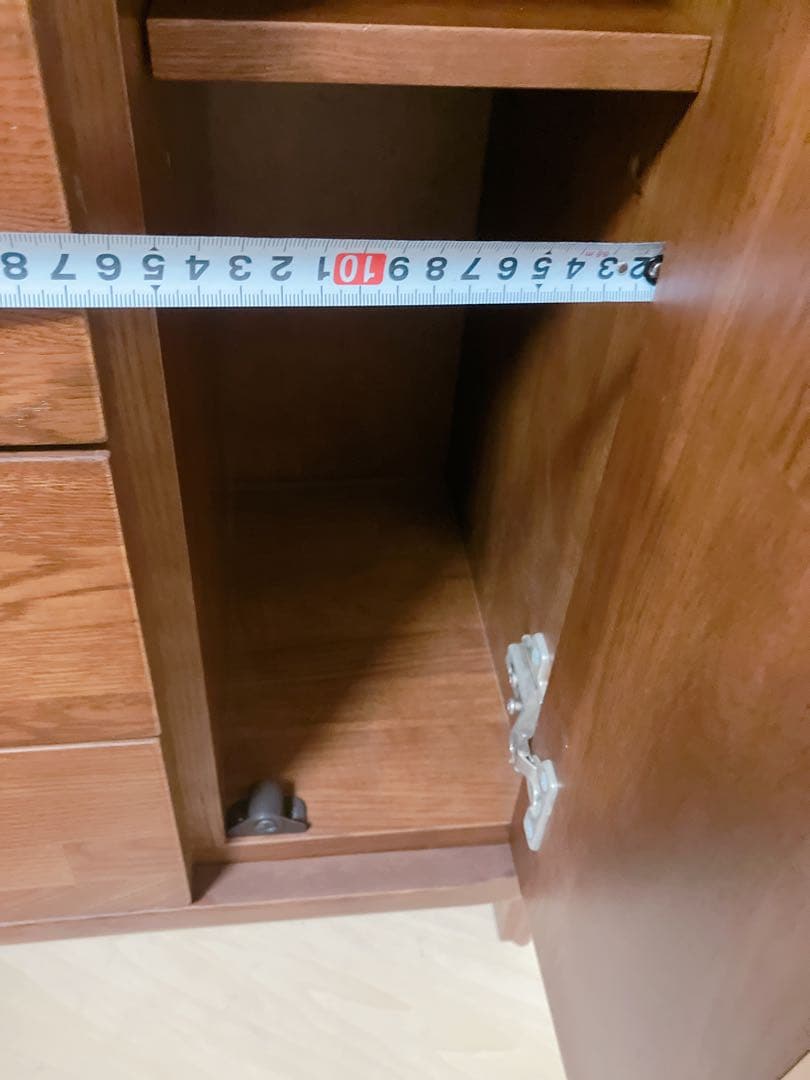 maruni マルニ　電話台、FAX台　サイドチェスト　コンセント穴付き