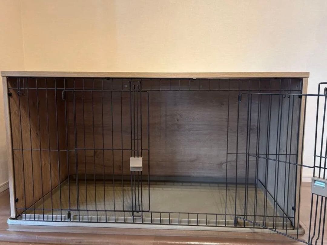 【送料込み】アイリスオーヤマ　犬用ゲージ　完成品　組立必要なし