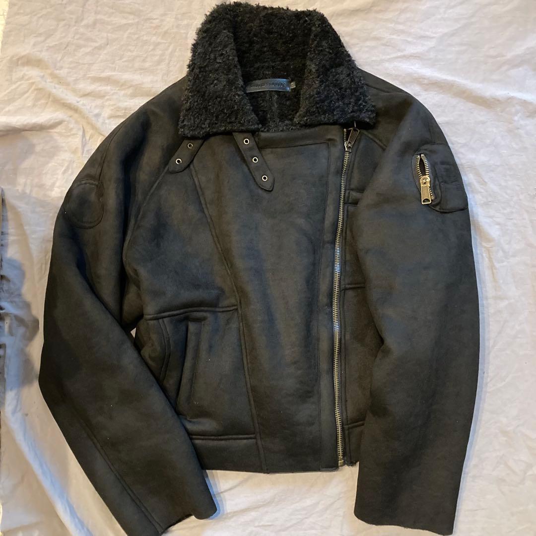 ジャケット・アウター NO/FAITH STUDIOS FLIGHT JACKET Black