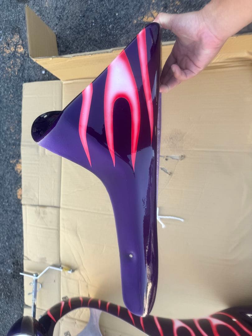 ゼファー400X 外装セット　当時物ロケットカウル　タンク　当時物フルパーツ