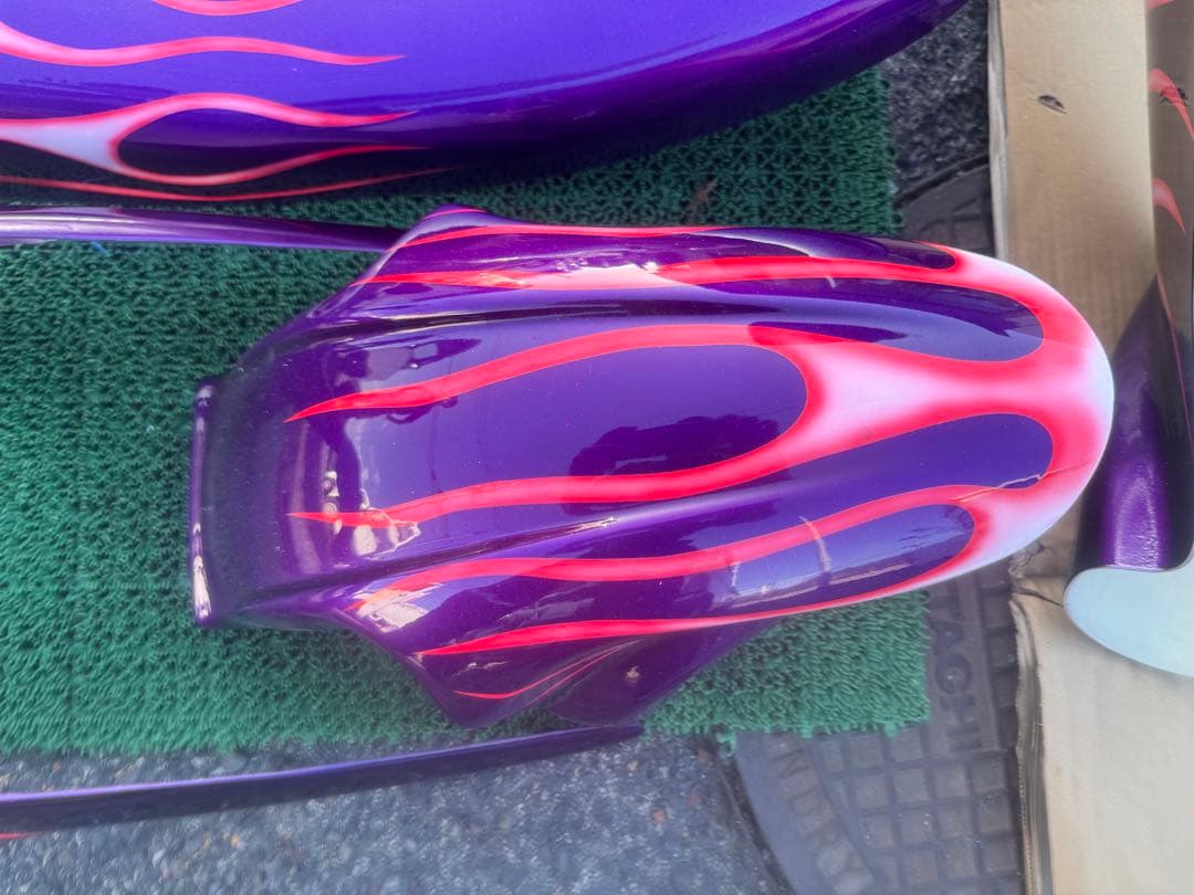 ゼファー400X 外装セット　当時物ロケットカウル　タンク　当時物フルパーツ