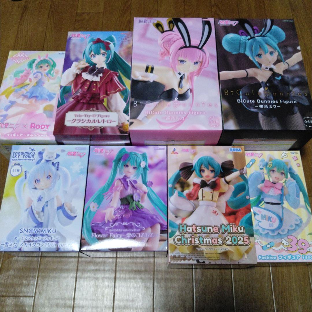 初音ミク フィギュア ８点セット