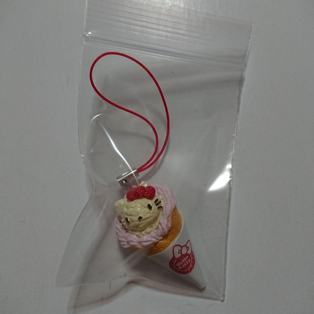 ハローキティ お祭りマスコットりんご飴 かき氷 クレープ 風鈴 リーメント