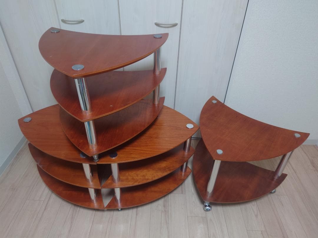 組合せ自由　ビンテージ　クアドラスパイア　オーディオ　ラック　棚　家具