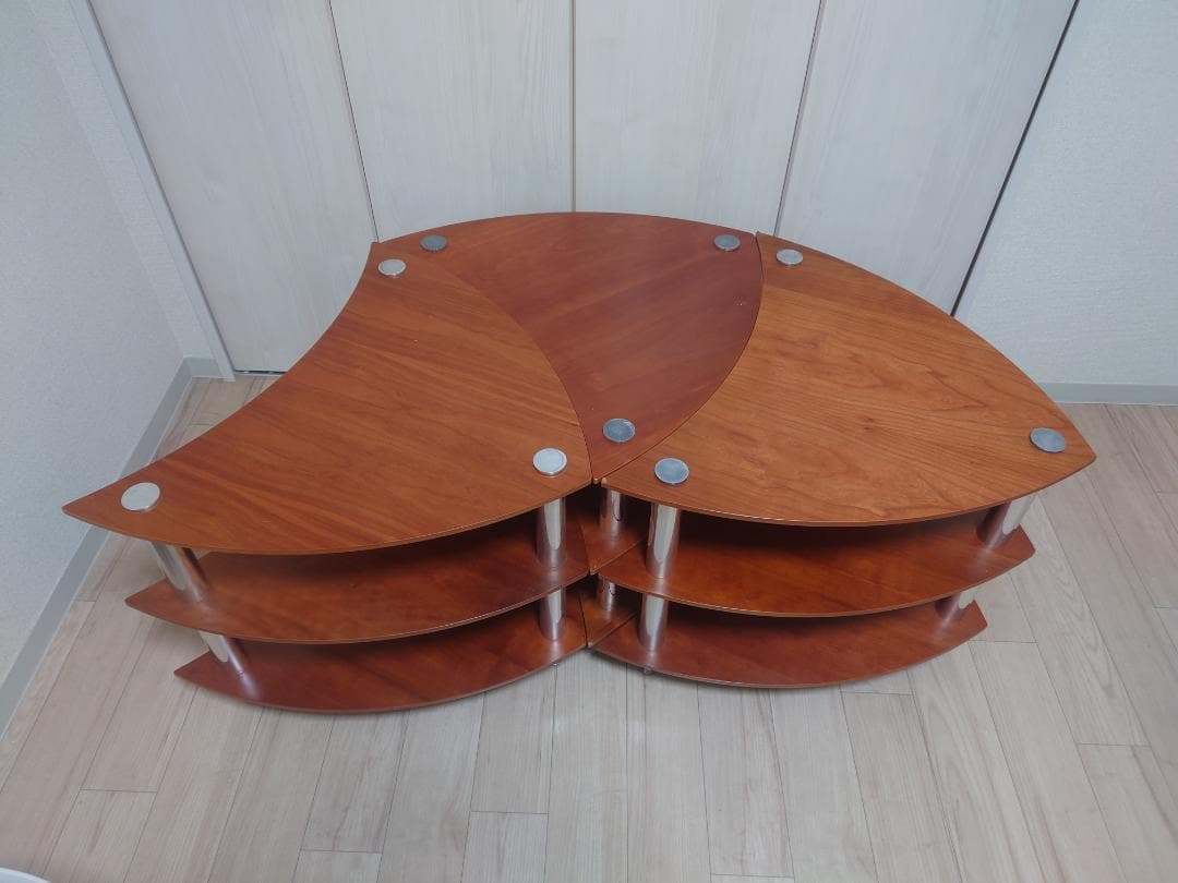 組合せ自由　ビンテージ　クアドラスパイア　オーディオ　ラック　棚　家具