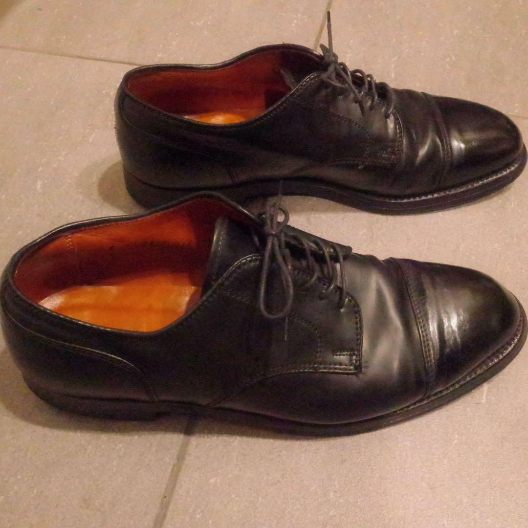 Alden 2161 8E 26cmシェルコードバン ストレートチップ 黒