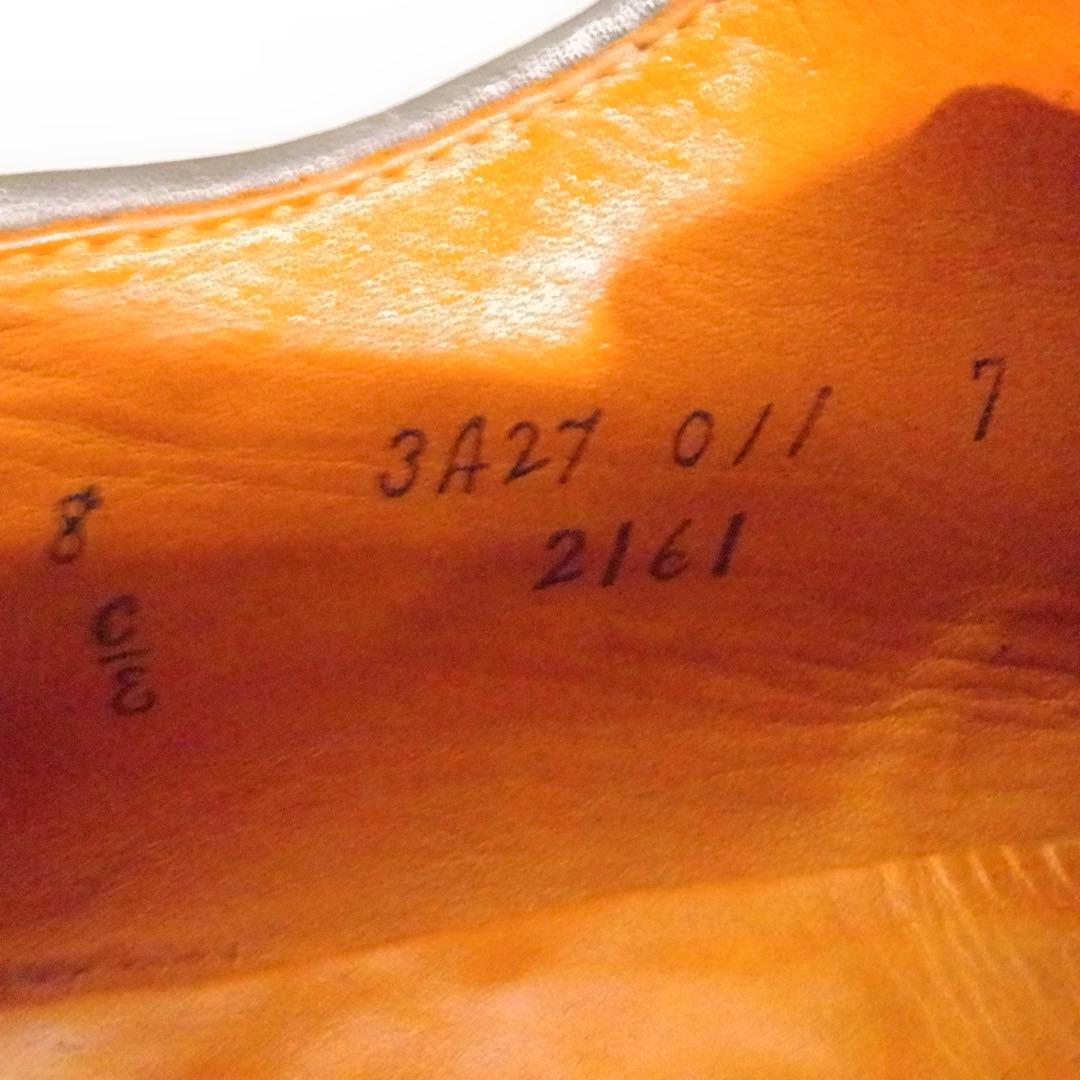 Alden 2161 8E 26cmシェルコードバン ストレートチップ 黒