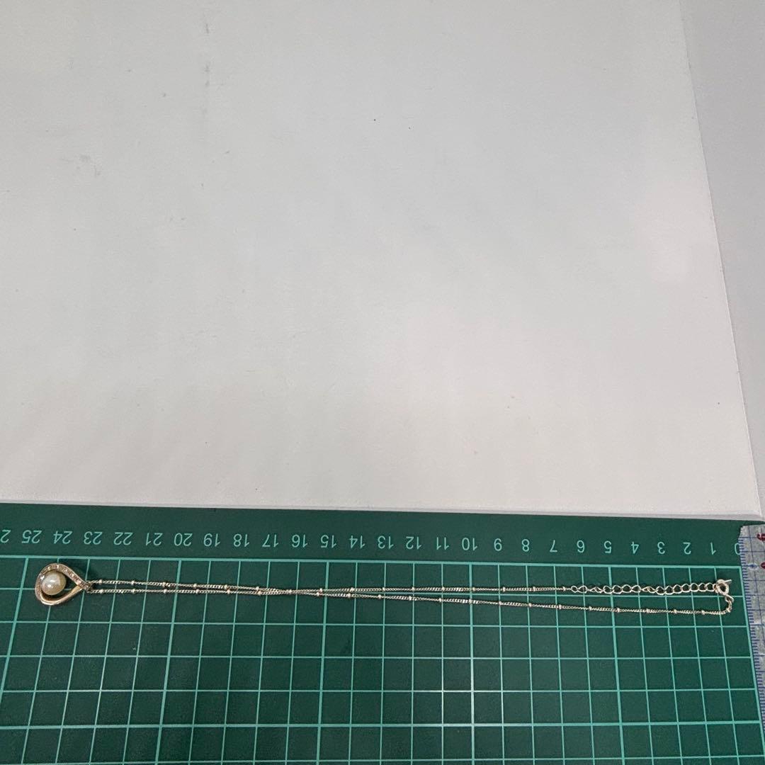 052904 シルバー　本真珠　ブローチ　ネックレス　セット