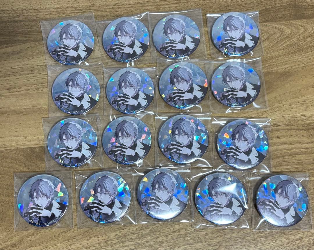 プロセカ　セカイの宝石箱　青柳冬弥　缶バッジ　17個
