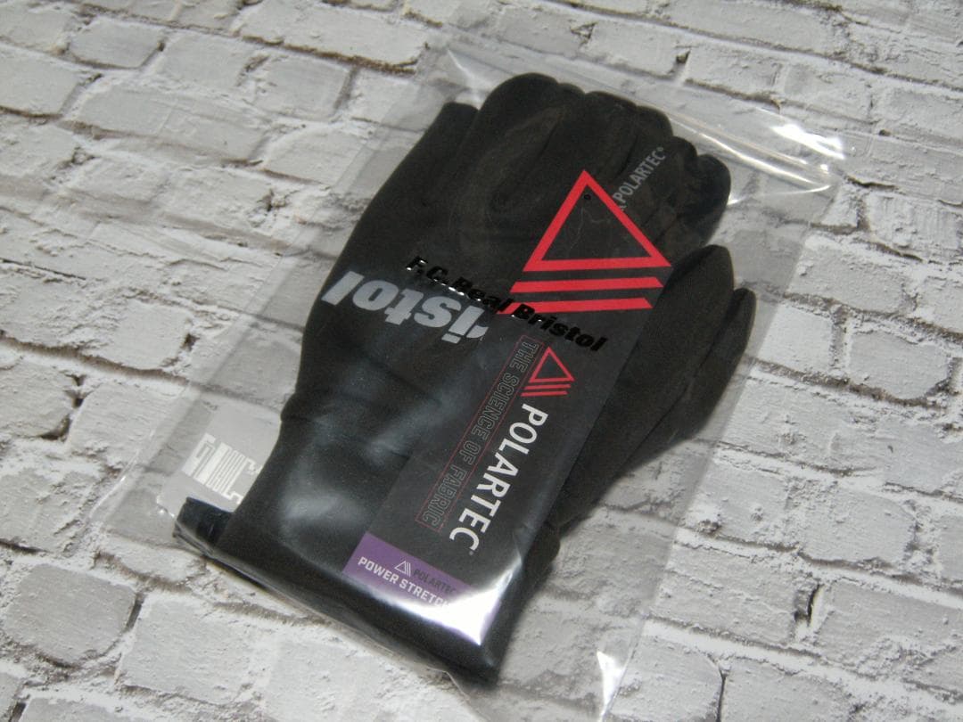 新品未使用！FCRB ポーラテックパワーストレッチタッチグローブ カーキ