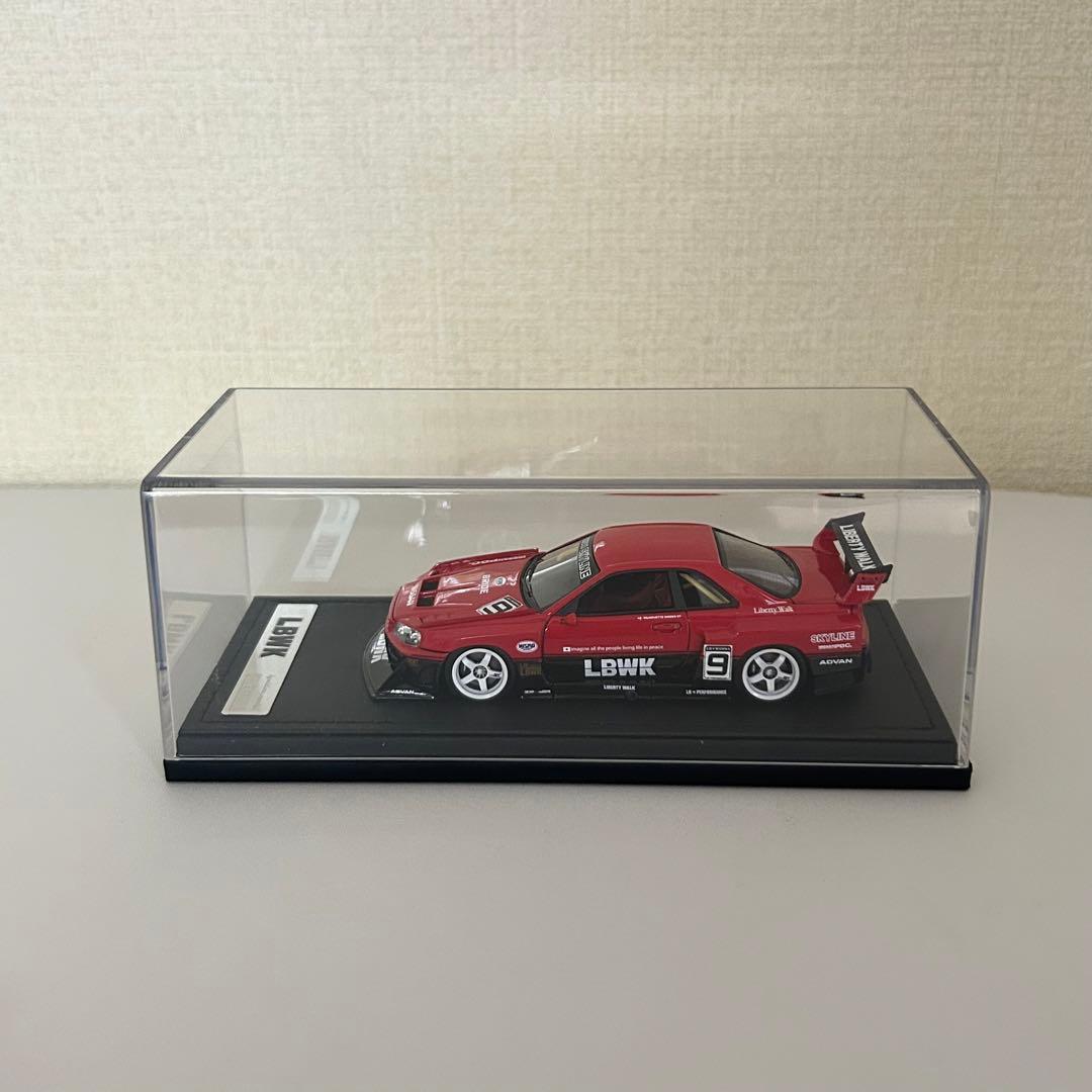 【未使用】LB-ER34 スーパーシルエット 1/43 スカイライン #9