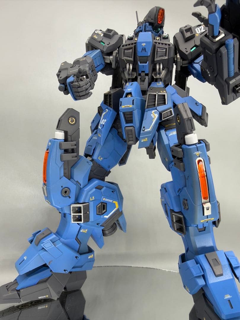 1/100 GZSS-OX グスGUS塗装完成品海外製ガンプラ系 Bライト発光