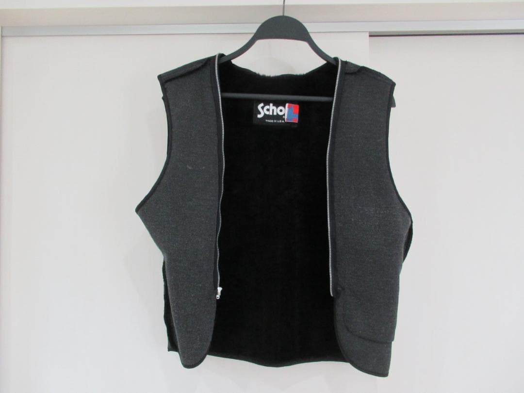 SCHOTT USA 643 ブラックレザー シングルライダースジャケット