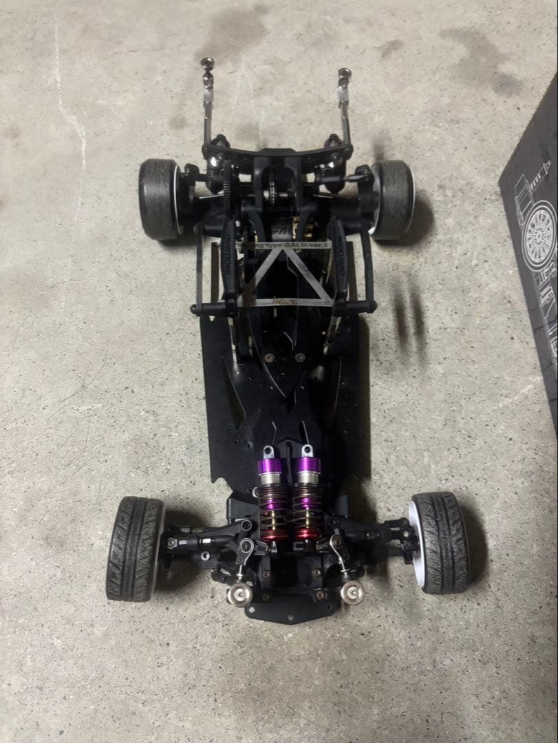 オーバードーズ OVERDOSE ガルム シャーシ　モーターセット　ドリラジ