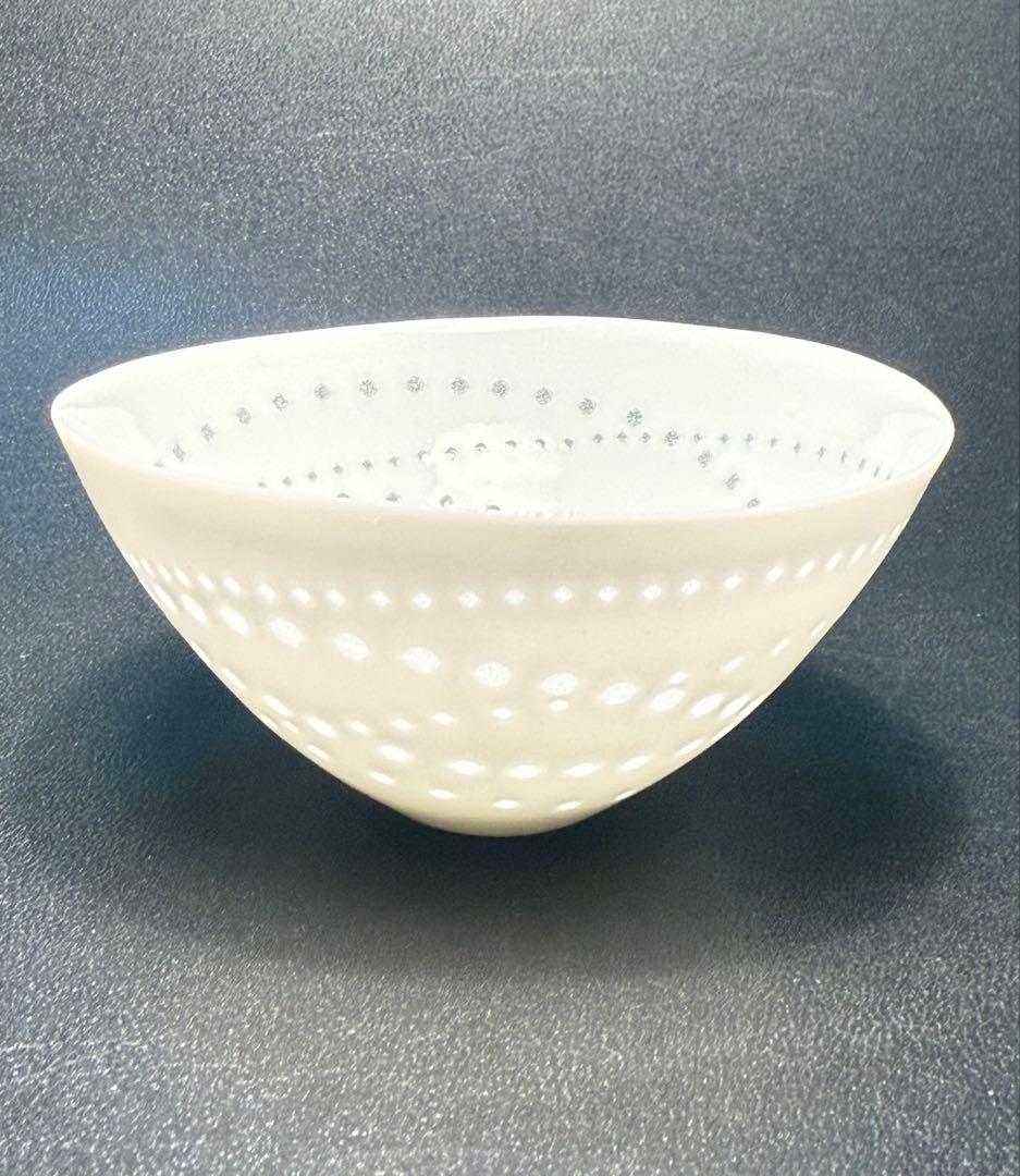 新里明士　光盃　共箱、共布、栞