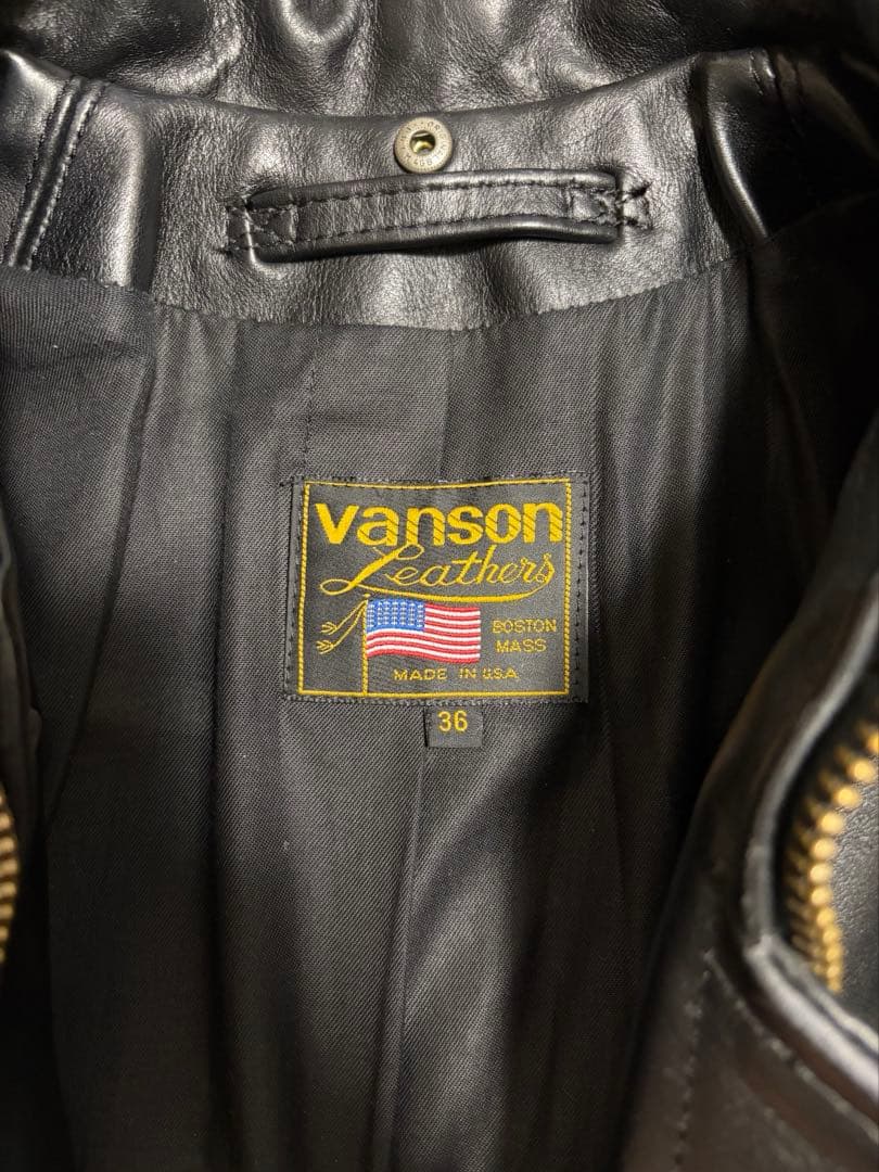 VANSON enf シングルライダース