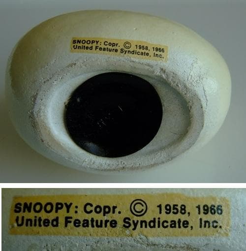 PEANUTS・スヌーピー・スワンバンク・白鳥・貯金箱・PM製・ヴィンテージ