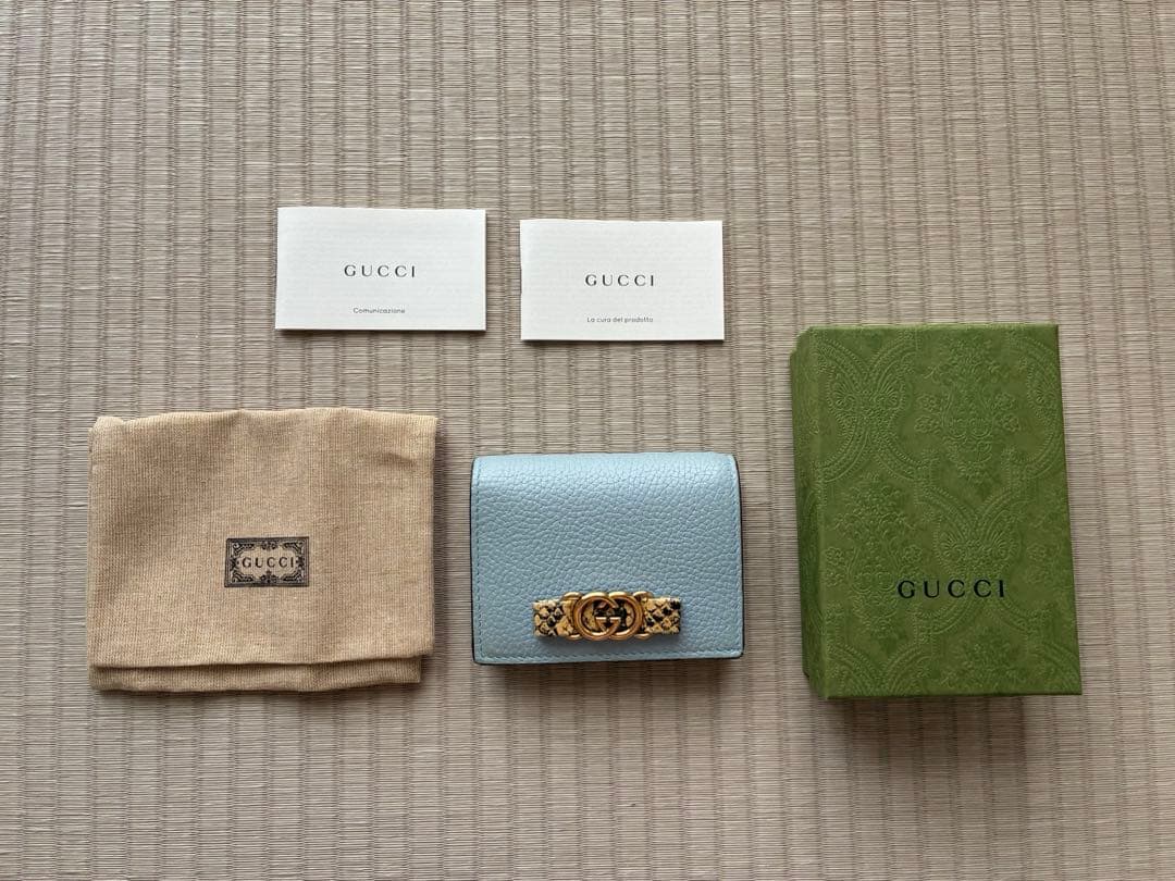 GUCCI インターロッキングG パイソンボウ付き 日本限定