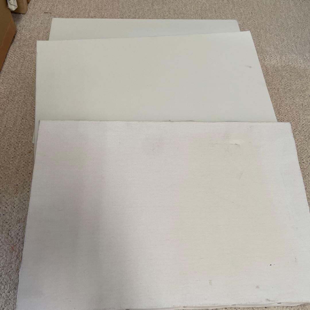 木枠フレームとキャンバスセット　29点セット　油絵　只今F6キャンバス一枚付き！