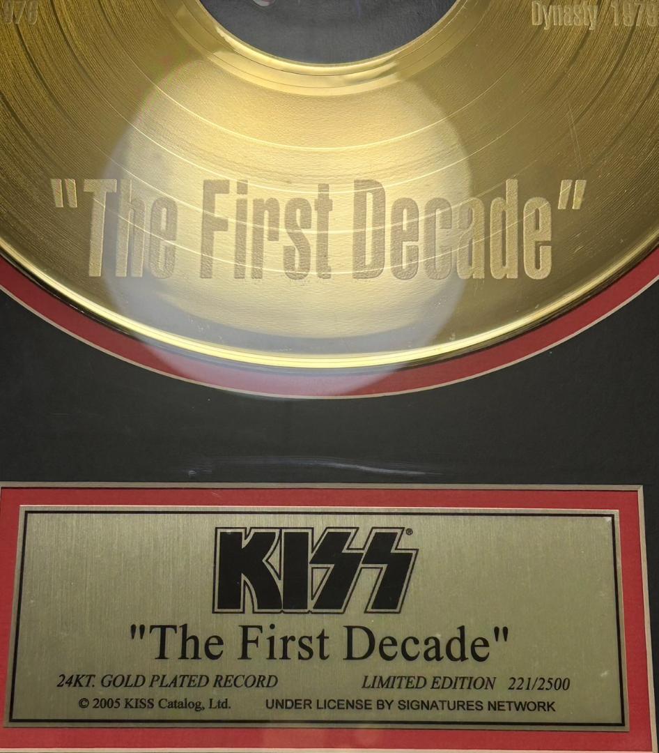 #キッス KISS 24kt ゴールドレコード