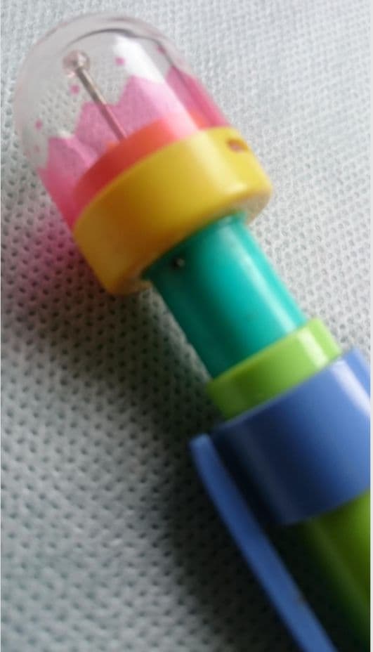 【非売品】サンリオレトロ★ハローキティあひるのペックルコラボ♡シャープペン