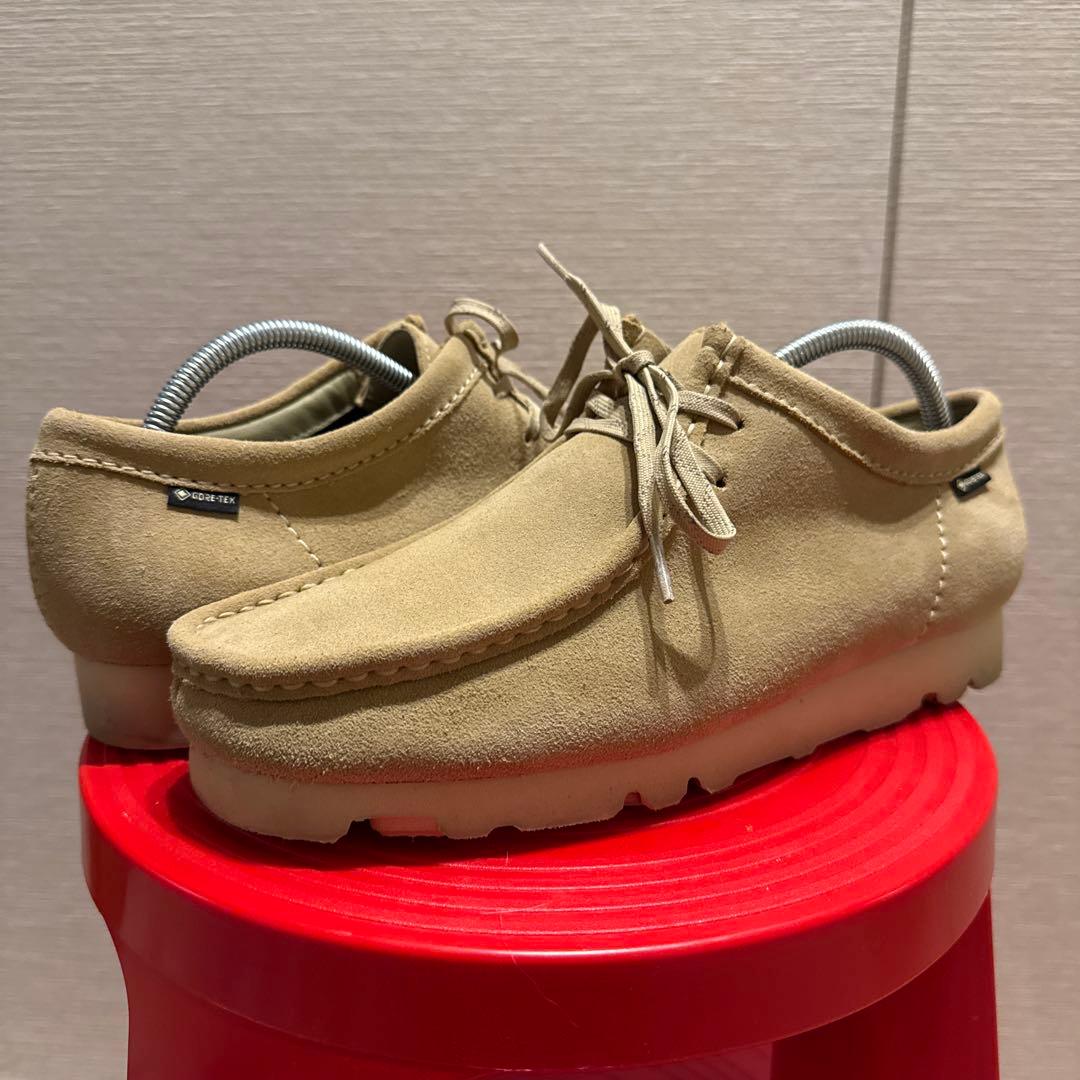 あ*ん様 CLARKS WALLABEE GTX ワラビー UK8.5