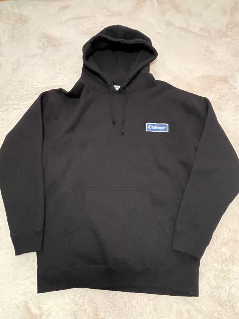 ク*ロ様 チャレンジャー　パーカー　ブラック　Lサイズ