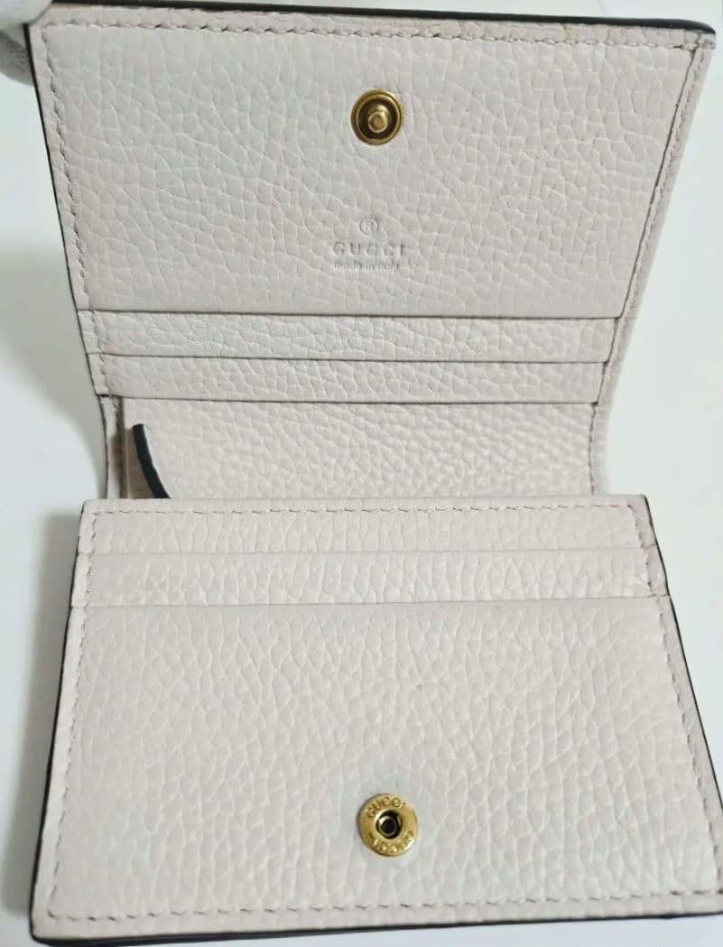 【希少・高級レザー】GUCCIGGマーモント財布