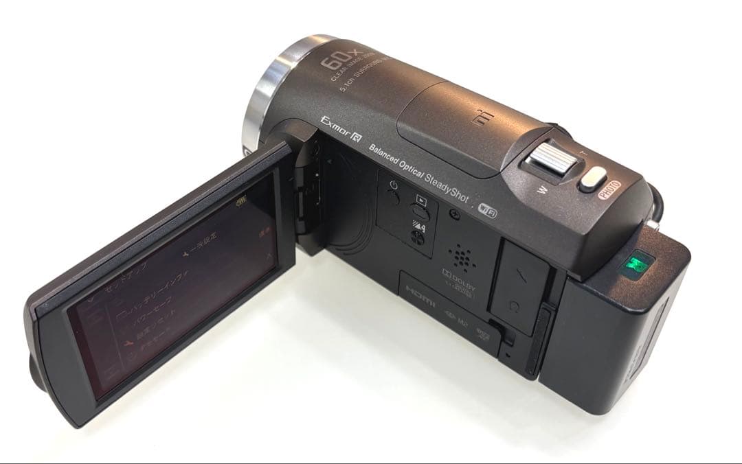 【2019年製・美品】SONY HDR-CX680 本体【箱・説明書なし】