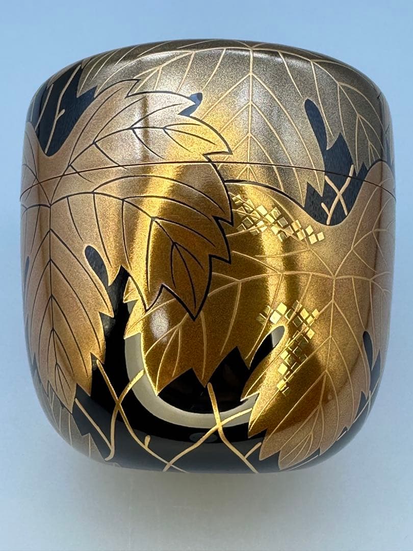 茶道具　棗　若島孝雄　蔦蒔絵　宗完