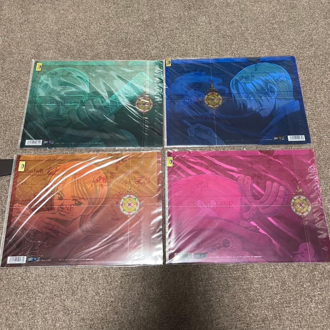 ワンピース クリアファイル 4枚セット 呪われた聖剣