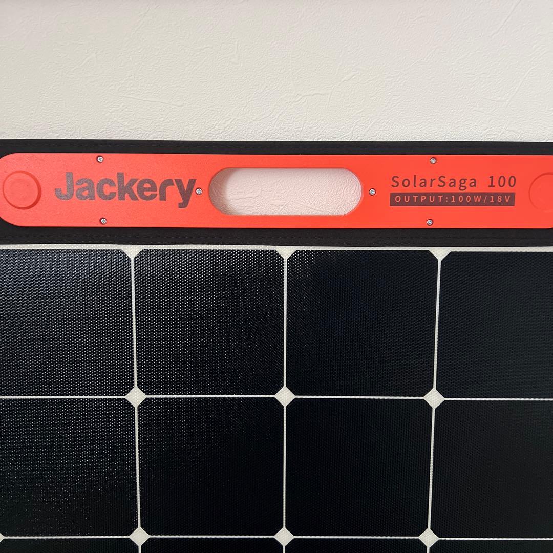 Jackery 708 SolarSaga 100 ポータブル電源セット