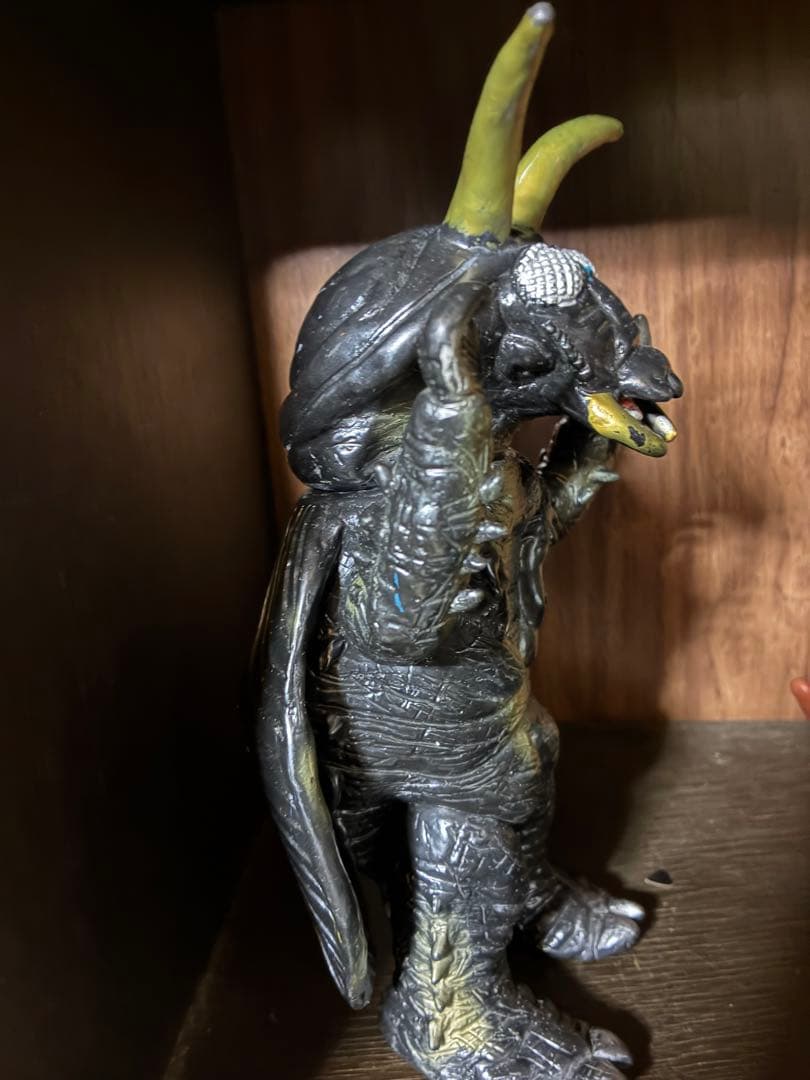 当時物　ゴキノザウルス　ソフビ　スペクトルマン　怪獣　ブルマァク　マルサン