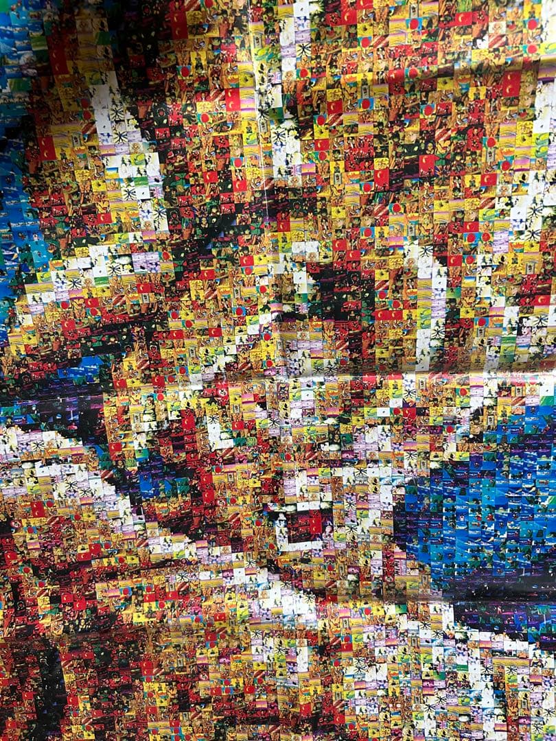 ドラゴンボール　モザイクアート　孫悟空　ポスター　超希少