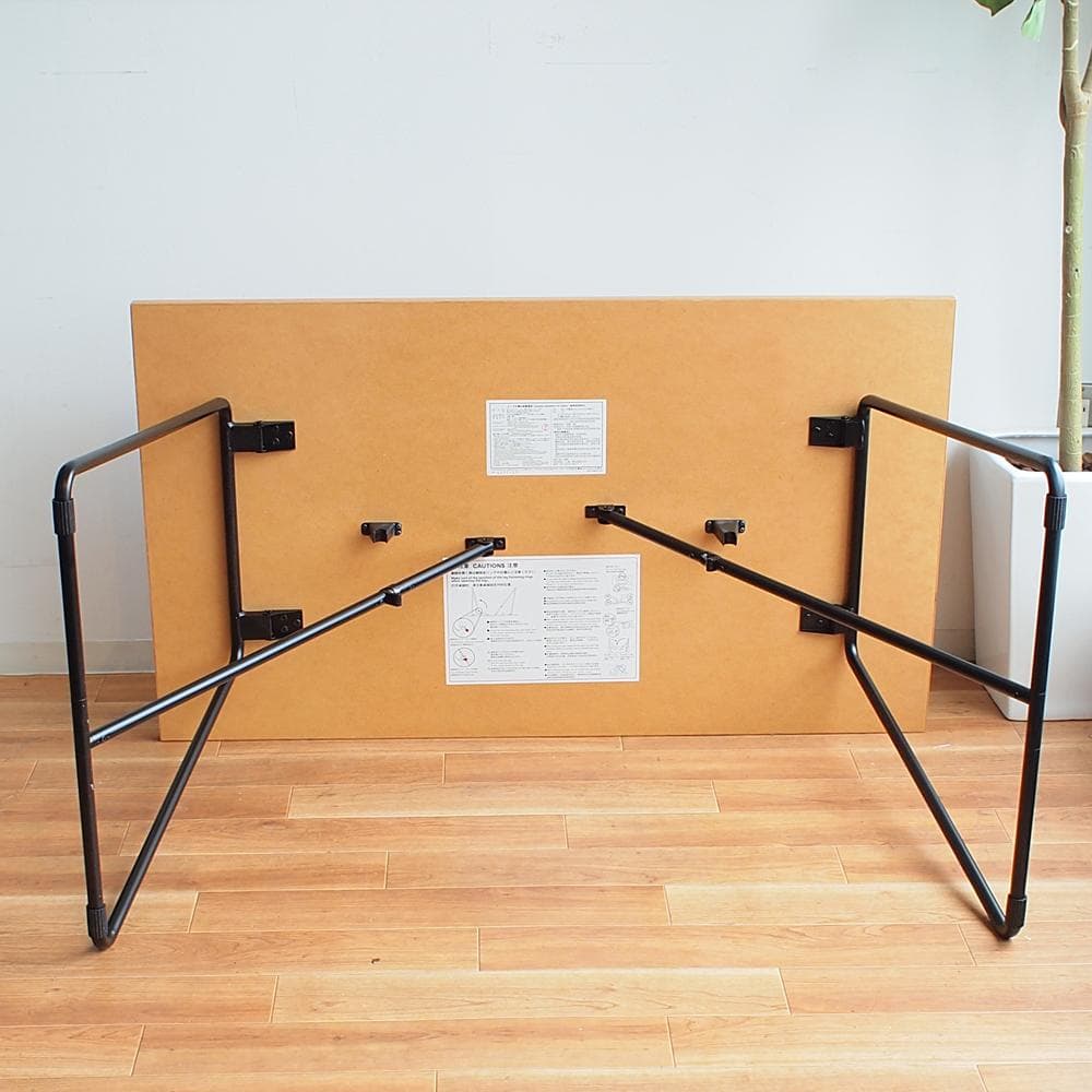 無印良品/MUJI 折りたたみテーブル 幅120cm オーク材 ナチュラル